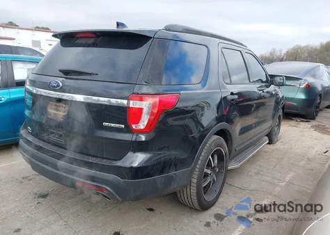 2016 Ford Explorer из США, поврежденный, VIN 1FM5K7B89GGA93352